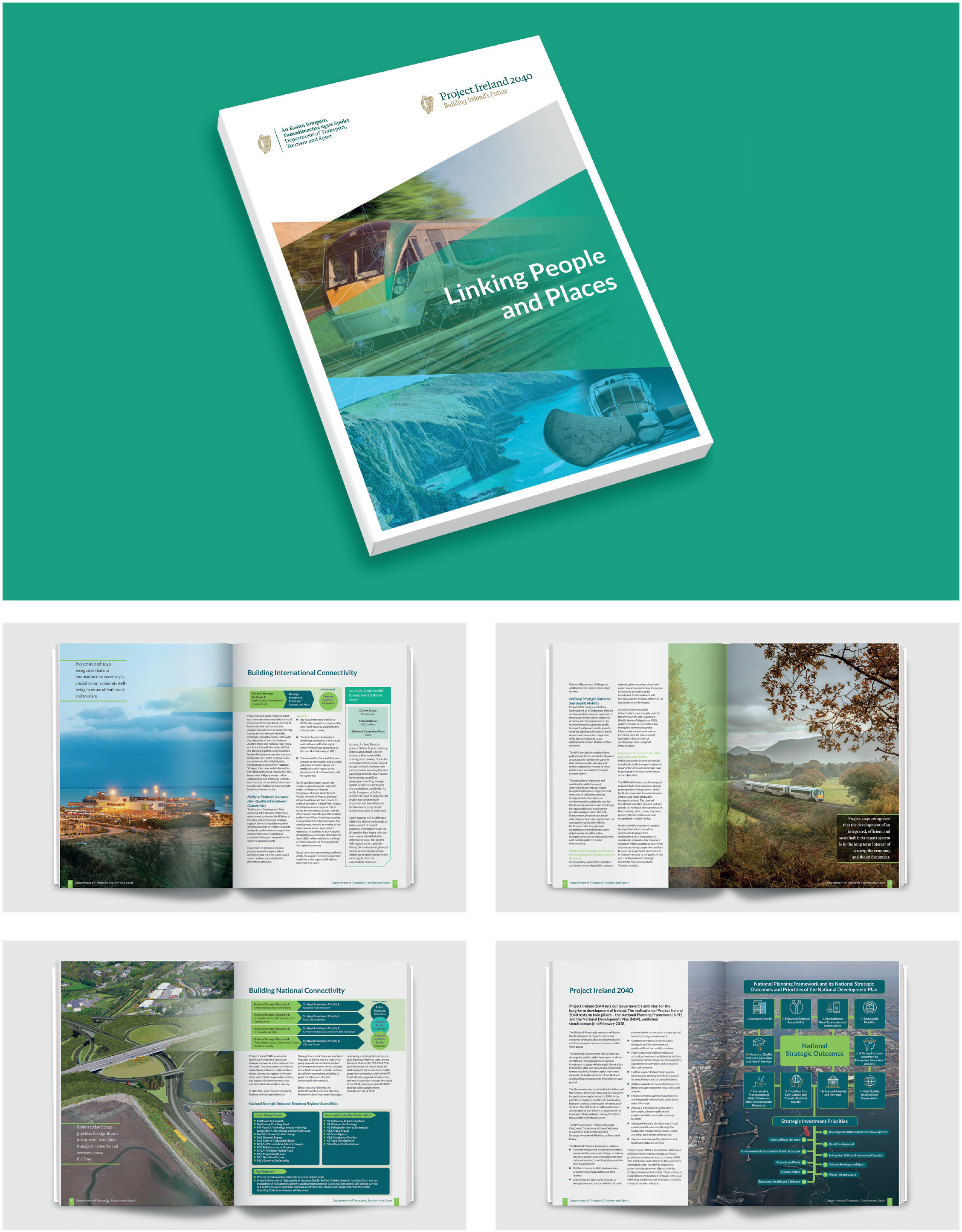 creative brochure design by Outburst design interactive options available