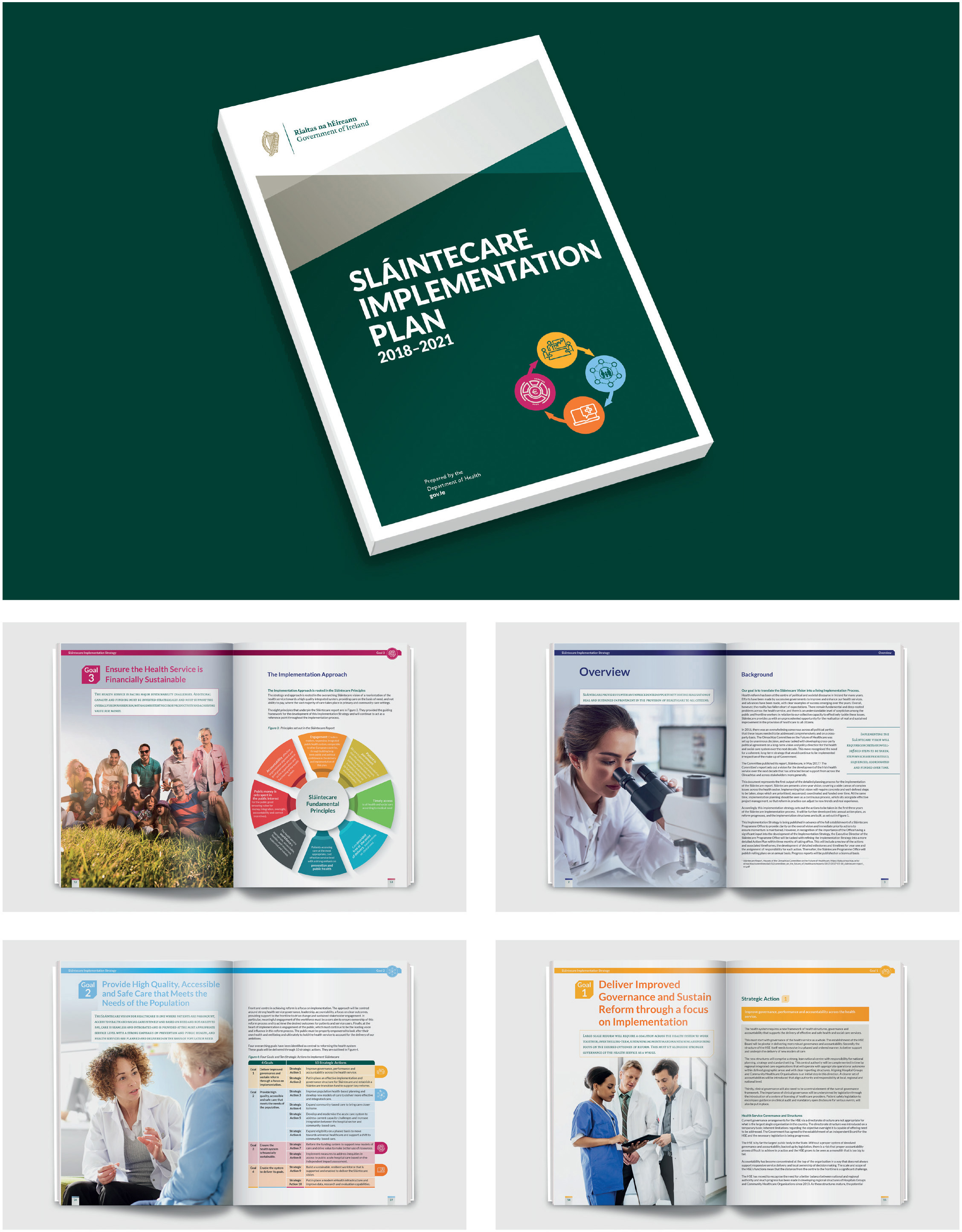 Accessible and great quality report design by Outburst design
