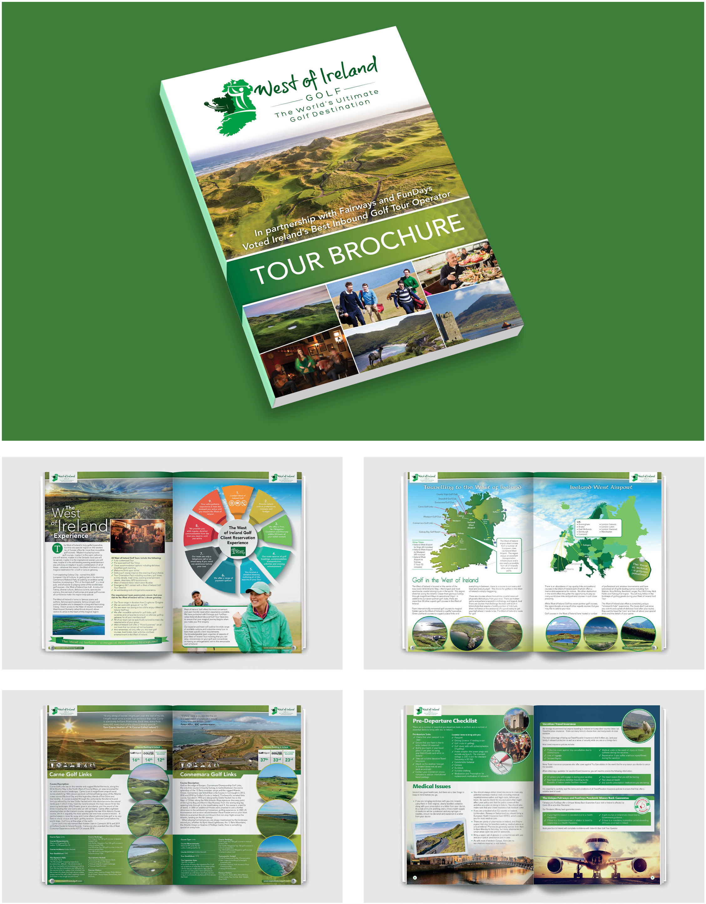 Accessible Outburst design brochure designed and printed in dublin graphic design companies dublin