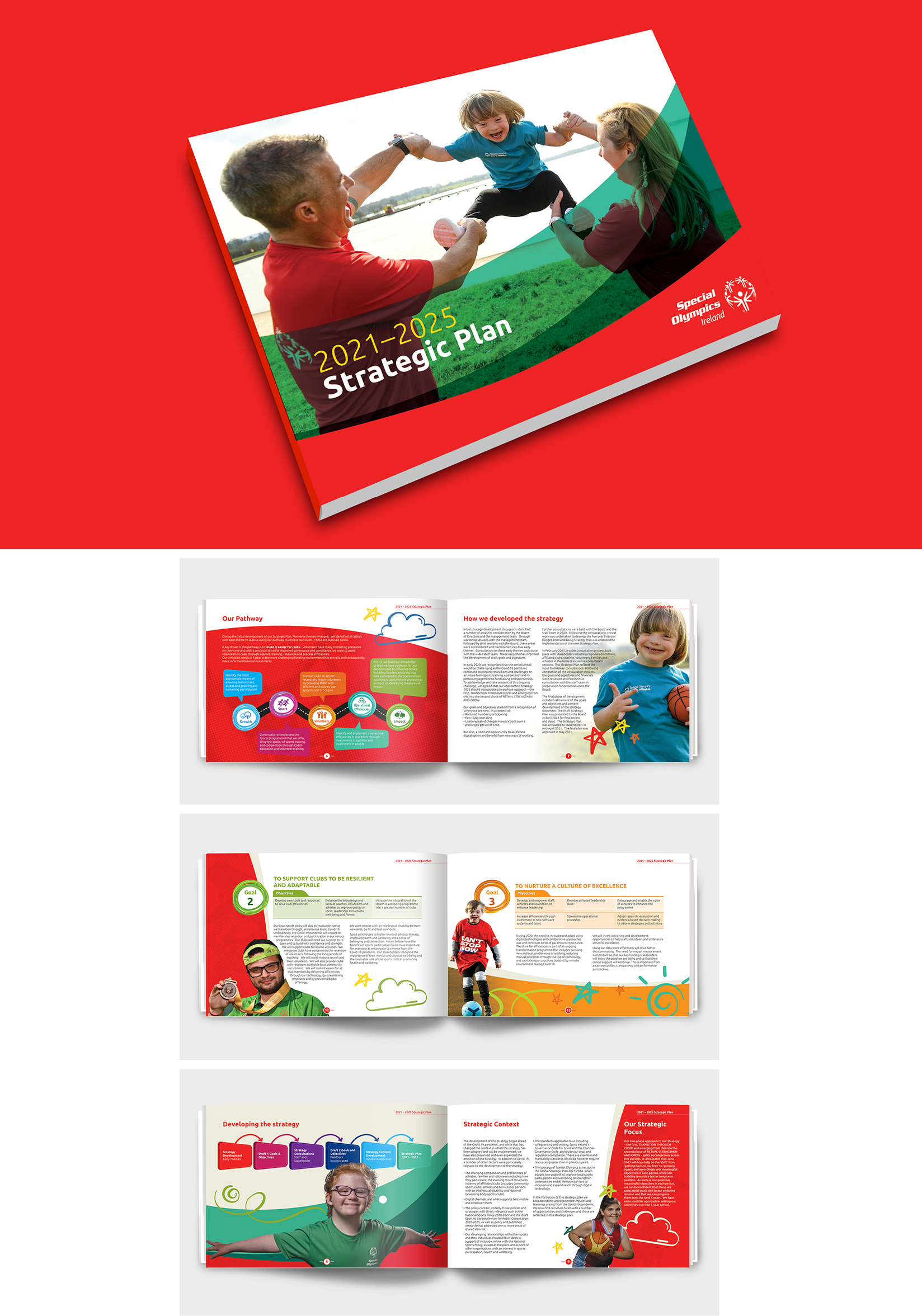 Designed in Dublin is the special olympics strategy